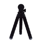 A BLACK TRIPOD TO CREATE CONTENT