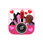 A virtual makeover tool for applying makeup, retouching skin, and testing different looks.